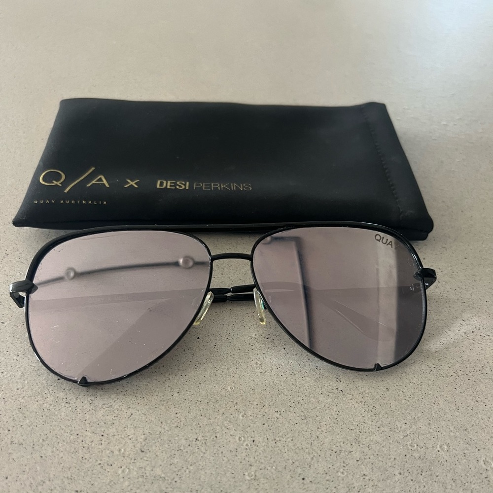 Quay x Desi Perkins High Key Sunglasses